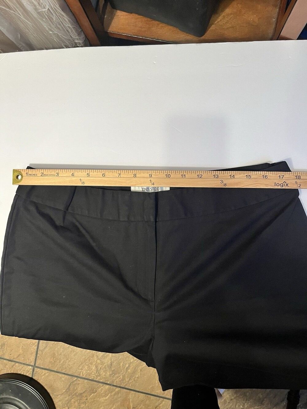 Jones Studio Separates Womens Black Pants Size 14 - Picture 2 of 9